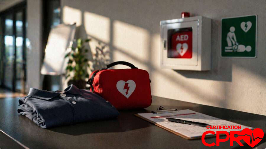 AED and CPR training equipment in West Palm Beach.